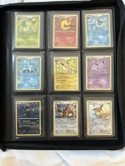 Pokemon Binder Of 200 Cards Vintage / Modern IR SIR FULL ART NM/LP+ English/JPN - Image 2