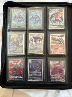 Pokemon Binder Of 200 Cards Vintage / Modern IR SIR FULL ART NM/LP+ English/JPN - Image 3