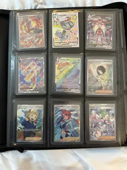 Pokemon Binder Of 200 Cards Vintage / Modern IR SIR FULL ART NM/LP+ English/JPN - Image 4