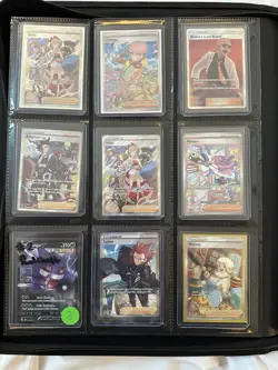 Pokemon Binder Of 200 Cards Vintage / Modern IR SIR FULL ART NM/LP+ English/JPN - Image 5
