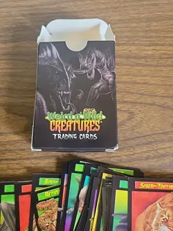 Weird n' Wild Creatures Lot Of 42 Trading Playing Game Cards - Image 4