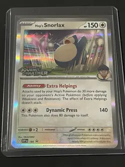 Hop's Snorlax - 184 (Prerelease) 184 Sv: Scarlet & Violet Promo Cards Holo - Image 1