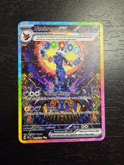 Pokemon Umbreon EX 161/131 Stainless Steel Metal Card Gift/Display - Image 2