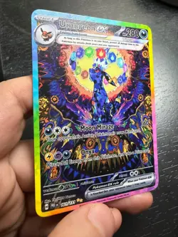 Pokemon Umbreon EX 161/131 Stainless Steel Metal Card Gift/Display - Image 4