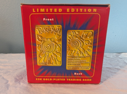 Pokemon Poliwhirl 23K Gold Plated Card Burger King 1999 Factory Seald - Image 5