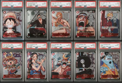 PSA 10.9 One Piece Sequential Set Premium Card Collection 25th Anniversary - Image 1
