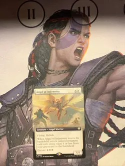 Angel of Indemnity (Extended Art) Commander: Outlaws of Thunder Junction Regular - Image 1