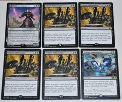 MTG 4x Infinite Obliteration, Zenos yae Galvus & Fraying Omnipotence Rare Lot - Image 1