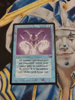 In the Eye of Chaos MTG Legends Rare Blue Enchantment Near-Mint x1 - Image 1
