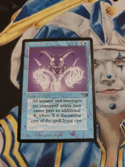 In the Eye of Chaos MTG Legends Rare Blue Enchantment Near-Mint x1 - Image 2