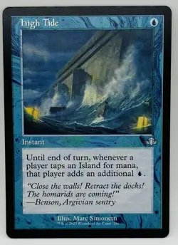 MTG High Tide (Retro Frame) Dominaria Remastered Regular - Image 1