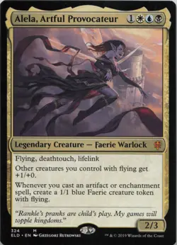 Alela, Artful Provocateur M Throne of Eldraine 324 - Image 1