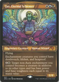 Zur, Eternal Schemer (Showcase) M Dominaria United 327 - LP MTG - Image 1