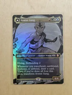Avatar Aang (Borderless) Avatar: The Last Airbender Foil - Image 1
