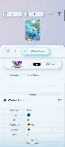 Squirtle - Genetic Apex - Pokemon TCG Pocket - (Digital) - Image 2