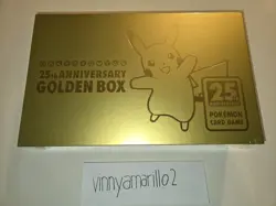 Pokemon 25th Anniversary Golden Box Japanese Sealed 4521329322605 - Image 1