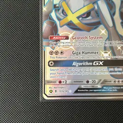 2019 Pokemon TCG Hidden Fates Metagross GX 157a/145 - Shiny Full Art Secret Rare - Image 4