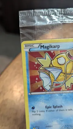 Pokemon TCG Magikarp XY143 Target Black Star Promo Holo 2016 - SEALED - Image 2