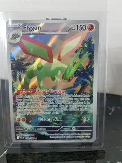 POKEMON MEGA EVOLUTION PHANTASMAL FLAMES - FLYGON ILLUSTRATION RARE [#101/94] - Image 1