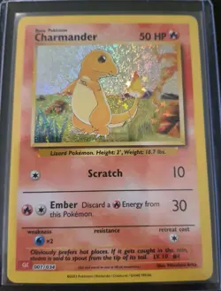 Charmander Squirtle Bulbasaur 001/034 CLC Classic Collection Kanto Pokemon NM - Image 2