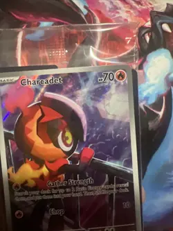 Pokemon TCG Phantasmal Flames ETB Promo - Sealed - Charcadet MEP 022 - Image 4