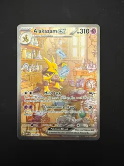2023 Pokemon Alakazam Ex SIR 201/165 SV: 151 English Near Mint - Image 1