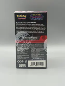 Pokemon Mega Evolution Phantasmal Flames Half Booster Box Of 18 Packs - Image 4