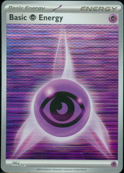 Basic Psychic Energy SVE021 Black Bolt White Flare Pokemon TCG Reverse Holo - Image 1