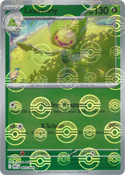 Leavanny 003/086 Black Bolt White Flare Pokemon TCG Poke Ball - Image 1