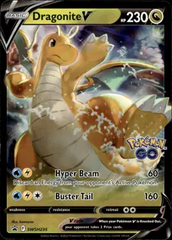 Dragonite V - Black Star Promo - Pokemon GO SWSH235 - MINT - Pokemon - Image 1