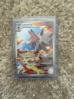 Pokemon TCG Lycanroc 166/159 Journey Together- Illustration Rare-Pack Fresh NM/M - Image 3