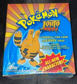 Pokemon Cards - Topps Johto Series 1 - Booster Box Sealed - Image 1