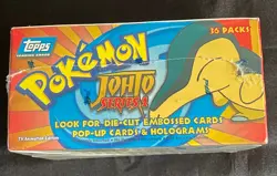 Pokemon Cards - Topps Johto Series 1 - Booster Box Sealed - Image 3