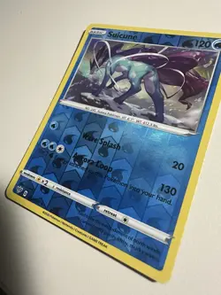 Suicune 037/189 LP/NM Reverse Holo Rare Darkness Ablaze Pokemon Card 37/189 snow - Image 2
