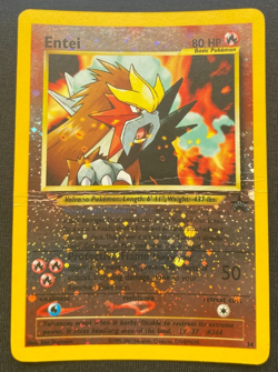 Entei Black Star Promo 34 Reverse Holo- Pokemon TCG Card HP - Image 1