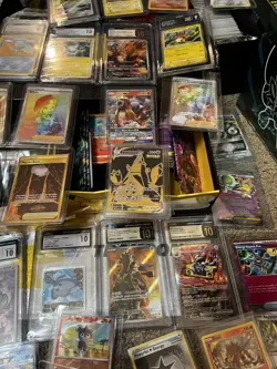 Used Pokemon Lot 1 As Seen Over 1K Cards Some Dents And Tears - Image 5