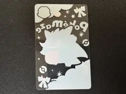2024 Pokemon Cards Pokemon Center Japan Pokemaze Gengar Halloween Clear Card - Image 5