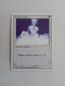 CARTA MAGIC MTG 1994 REVISED EDITION ENG HOLY STRENGTH - Image 1