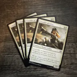 MTG 4x Crusader of Odric x4 LP Double Masters - Image 1