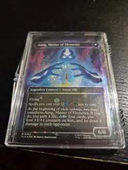 Avatar: The Last Airbender Variants Foil: Avatar Aang (0363 - Borderless Raised - Image 3