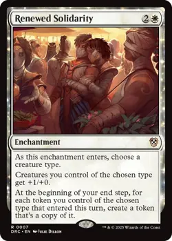 MTG Aetherdrift Commander - Renewed Solidarity - Image 1