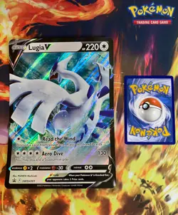 JUMBO Lugia V Promo from Pokemon Crown Zenith Special Collection Box NM - Image 1