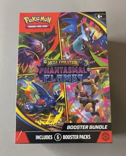 Pokemon TCG: Mega Evolution Phantasmal Flames Booster Bundle - Image 2