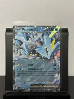 Pokemon Black Bolt Kyurem EX 028/086 Holo Double Rare NM - Image 1