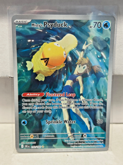 2025 Pokemon Destined Rivals Misty's Psyduck . #193/182 - Image 1