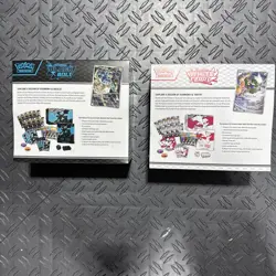 Pokemon TCG Black Bolt and White Flare ETBs - SEALED - Image 2