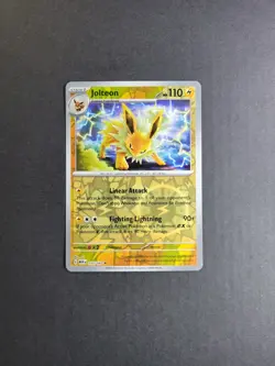 Jolteon 135/165 Pokemon TCG S&V 151 Reverse Holo Rare NM - Image 2