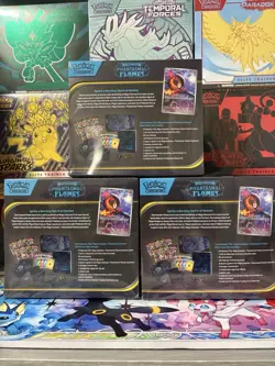 Pokemon TCG - Phantasmal Flames - Elite Trainer Box ETB - Sealed - Lot Of 3 - Image 2