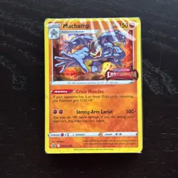Pokemon Machamp SWSH243 Build & Battle Lost Origin Kit Deck Promo SEALED - Image 1
