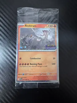 Pokemon Phantasmal Flames Reshiram 017/094 Barnes & Noble Promo Stamped Sealed - Image 1